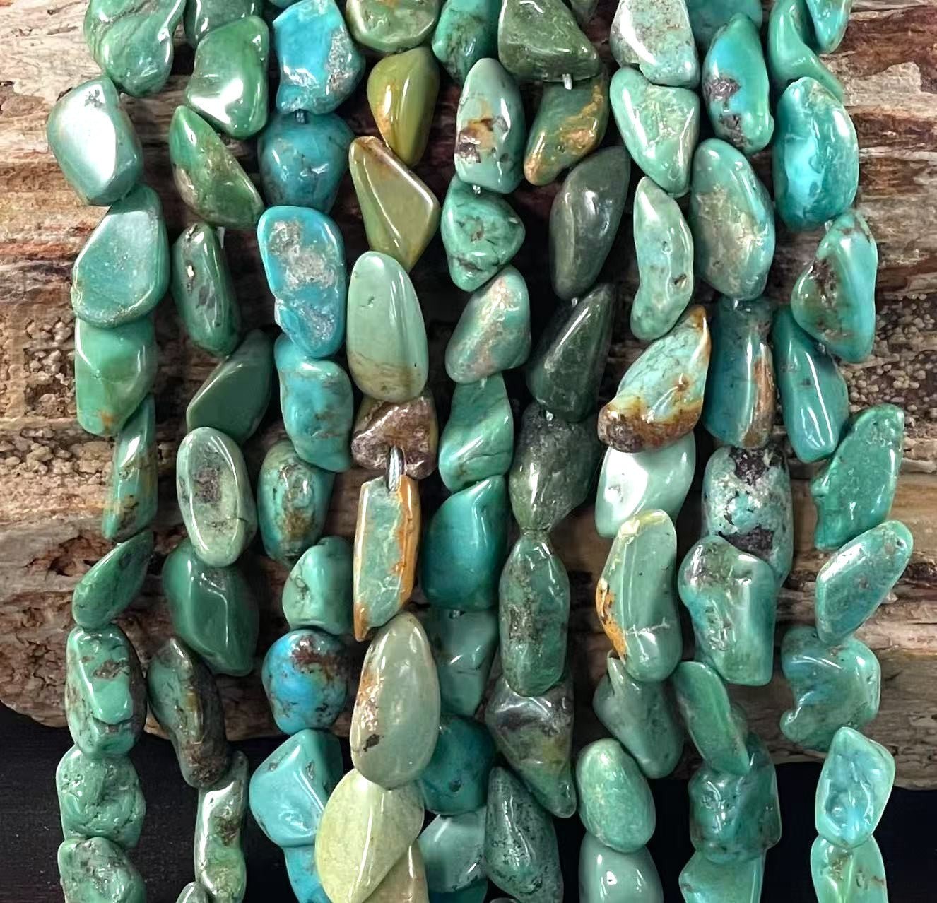 Emerald Valley Green Turquoise, Tumble Nugget A Grade