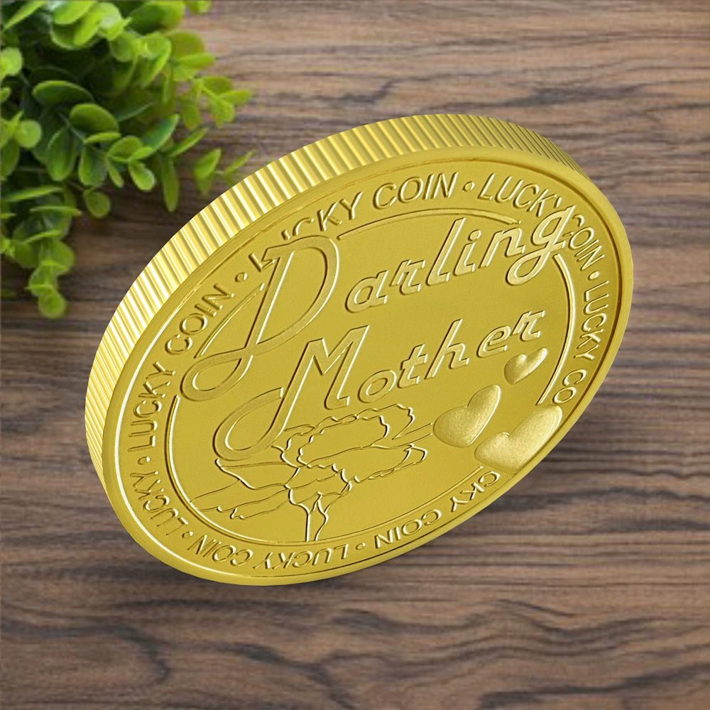 Lucky Coin Mother's Day Badge