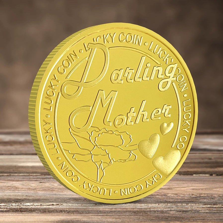 Lucky Coin Mother's Day Badge