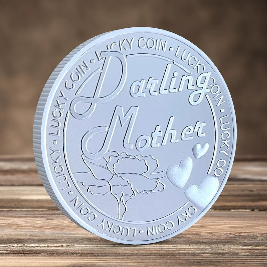Lucky Coin Mother's Day Badge
