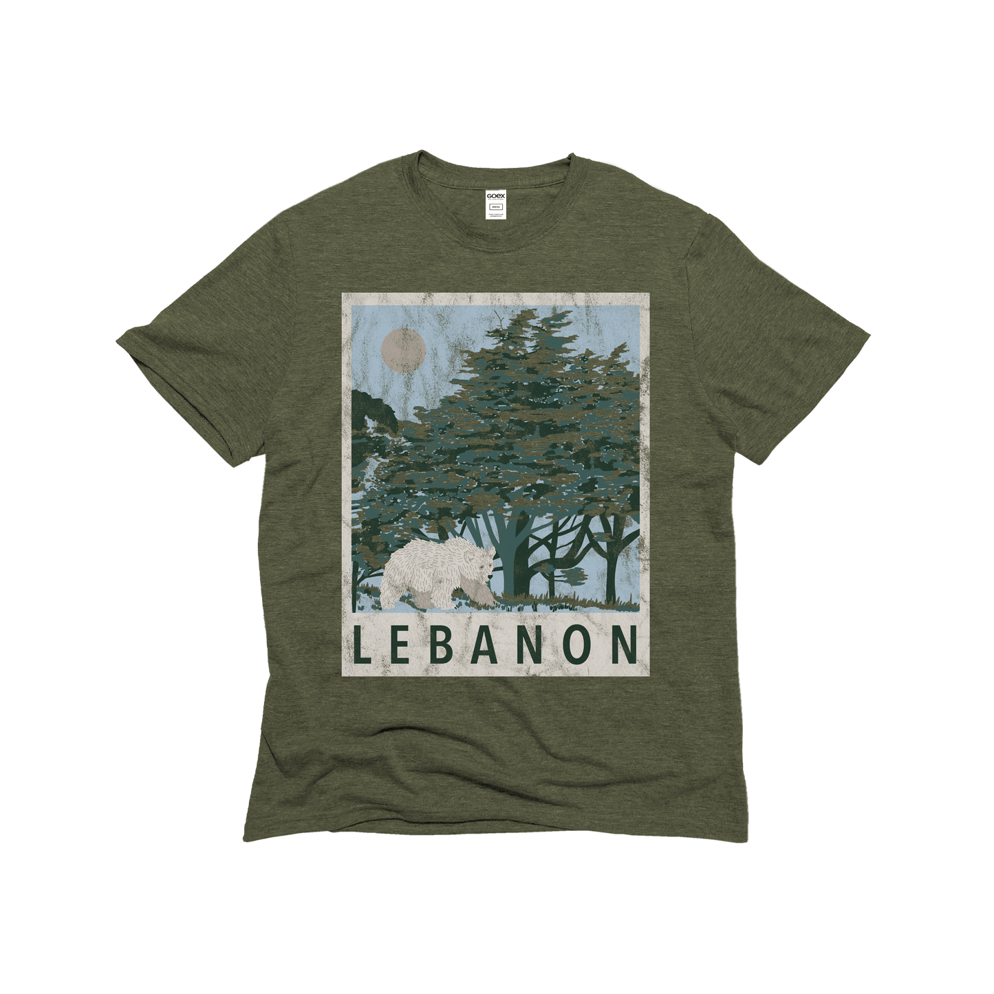 Lebanon Travel Unisex Eco-Triblend Tee