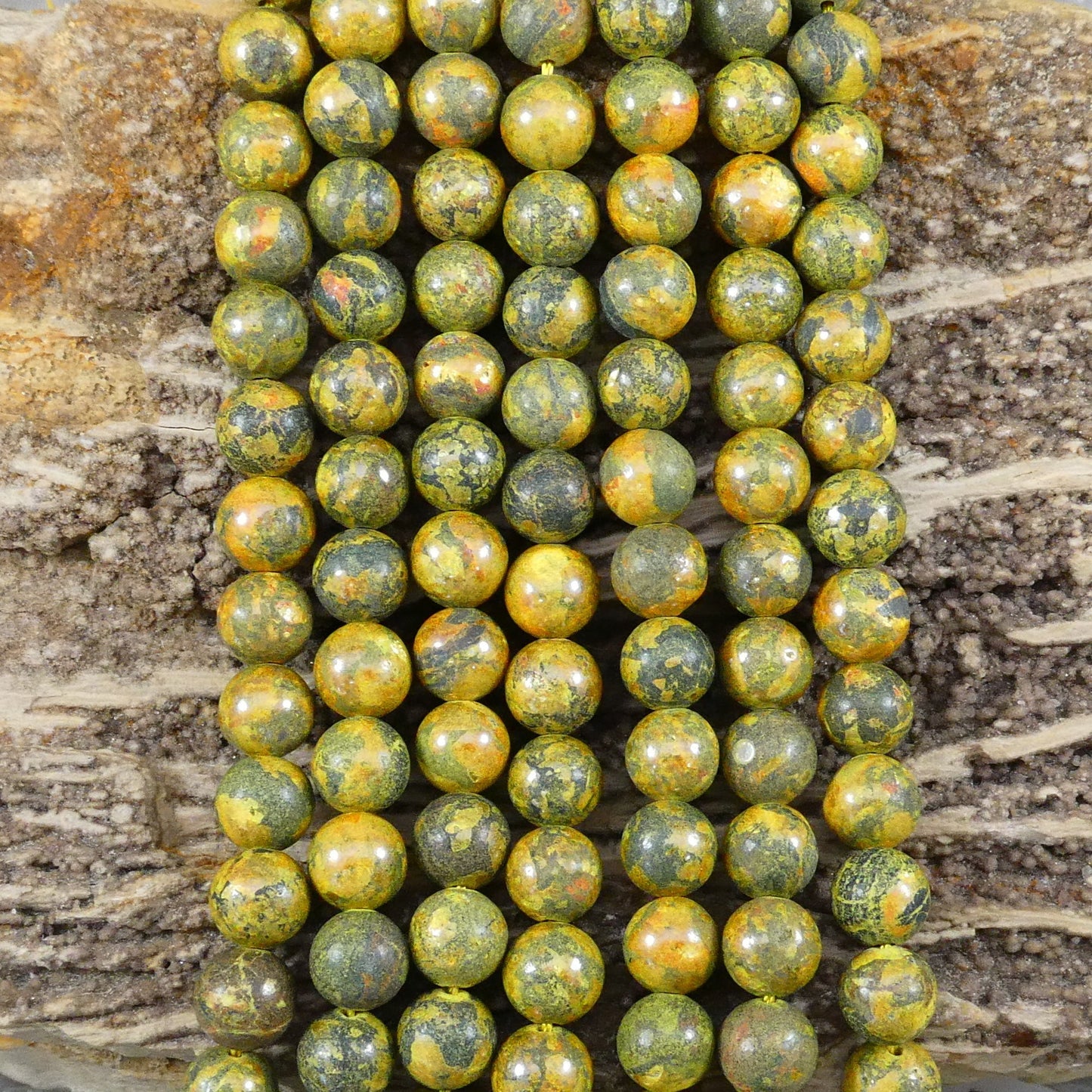 Sulfur Mineral Round